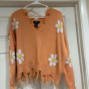 Flower sweater